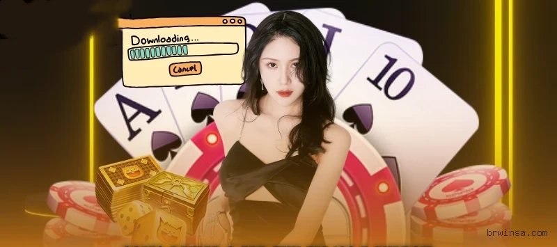 Imagem promocional do cassino online da Brwins mostrando jogos ao vivo